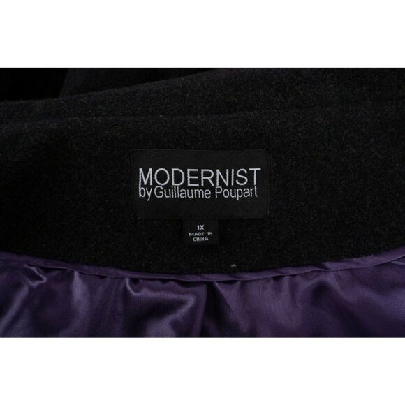 Modernist by Guillaume Poupart Womens Wool Coat Ja - Picture 7 of 7
